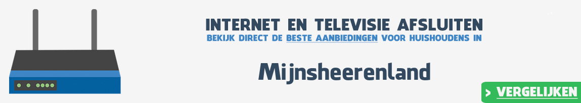 Internet provider Mijnsheerenland vergelijken