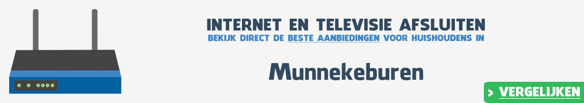 Internet provider Munnekeburen vergelijken