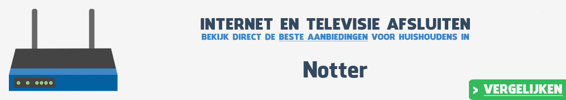 Internet provider Notter vergelijken